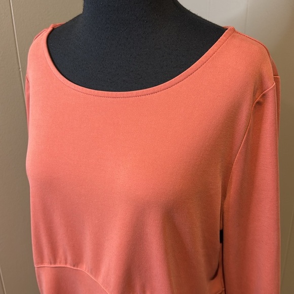 Soft Surroundings Women’s Large Long Sleeve Tunic Top Pockets Relaxed Fit - Picture 2 of 7